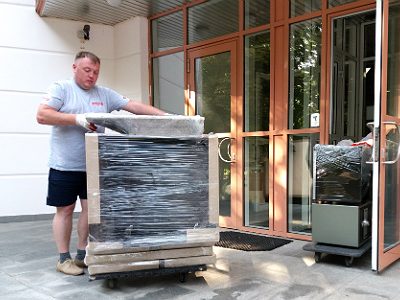 переезд офиса сейфа архива